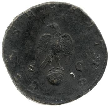 reverse of Commodus RIC III 656