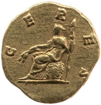 reverse of Commodus RIC III 277