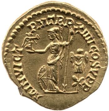 reverse of Commodus RIC III 176A