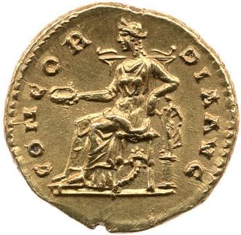reverse of Antoninus Pius RIC III 328B