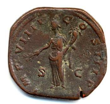 reverse of Marcus Aurelius RIC III 1216