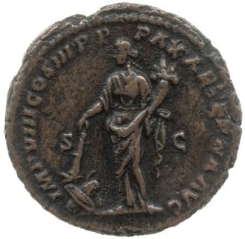 reverse of Marcus Aurelius RIC III 1202