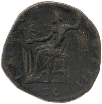 reverse of Marcus Aurelius RIC III 1096