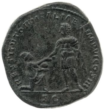 reverse of Marcus Aurelius RIC III 1080