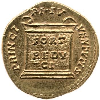 reverse of Marcus Aurelius RIC III 618
