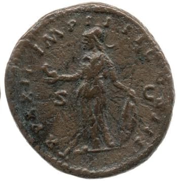 reverse of Marcus Aurelius RIC III 953