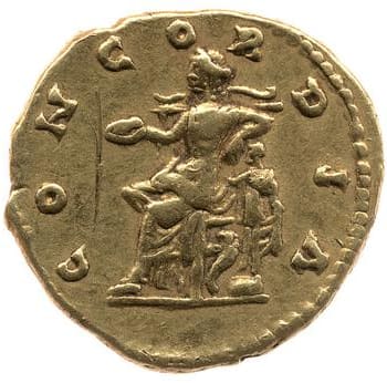 reverse of Marcus Aurelius RIC III 756