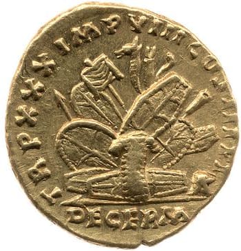 reverse of Marcus Aurelius RIC III 337