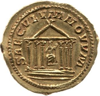 reverse of Philip I RIC IV 118