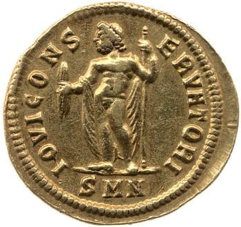 reverse of Galerius RIC VI 63