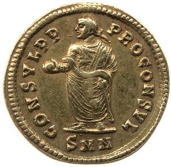 reverse of Galerius RIC VI 62