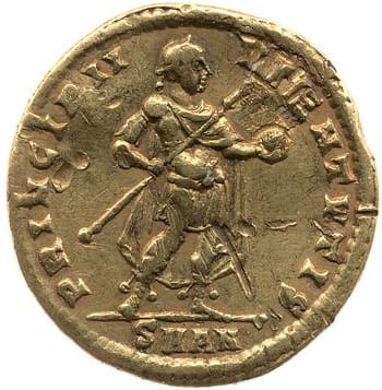 reverse of Constantine I RIC VII 44