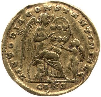 reverse of Constantine I RIC VII 107