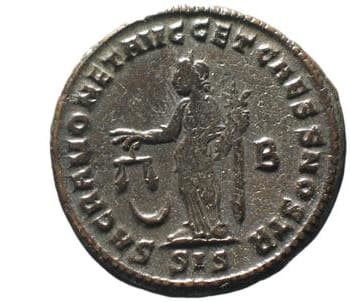reverse of Maximian RIC VI 141A