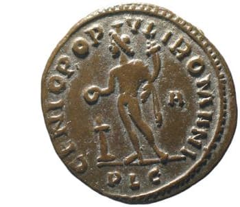reverse of Maximian RIC VI 123B