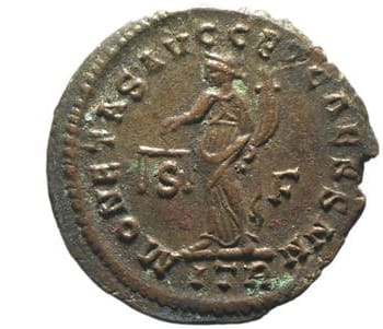 reverse of Maximian RIC VI 555