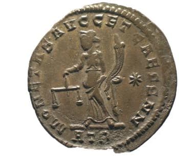 reverse of Maximian RIC VI 449