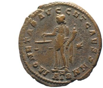 reverse of Maximian RIC VI 448