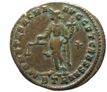 reverse of Maximian RIC VI 419A