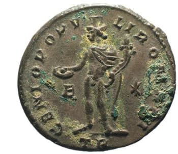 reverse of Maximian RIC VI 273B