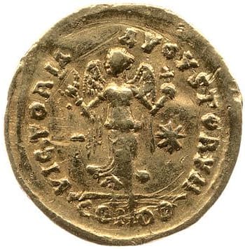 reverse of Arcadius RIC X 34
