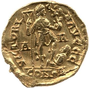 reverse of Honorius RIC X 1362
