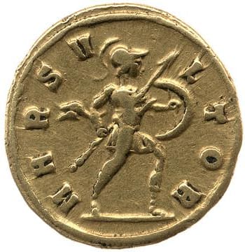 reverse of Carus RIC V 92