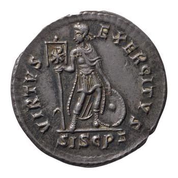 reverse of Valentinian II RIC IX 23B