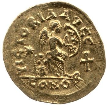 reverse of Leo I RIC X 610