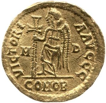 reverse of Julius Nepos RIC X 3239