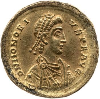 obverse of Honorius RIC X 1202
