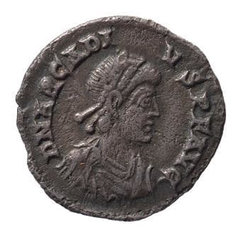 obverse of Valentinian II RIC IX 57B