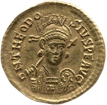 obverse of Arcadius RIC X 41