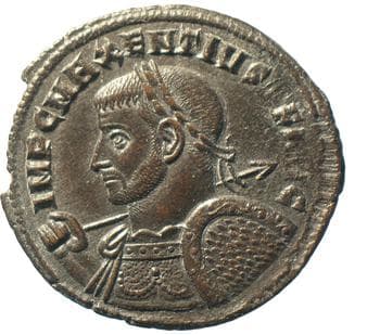 obverse of Maxentius RIC VI 18