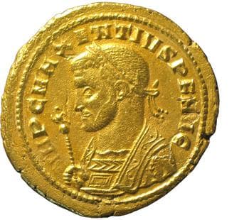 obverse of Maxentius RIC VI 15