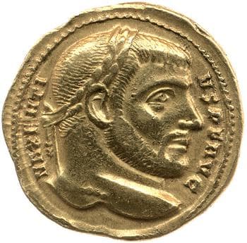 obverse of Maxentius RIC VI 183