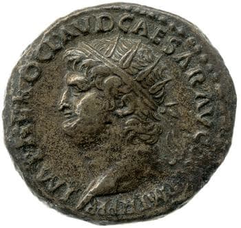 obverse of Nero RIC I² 340