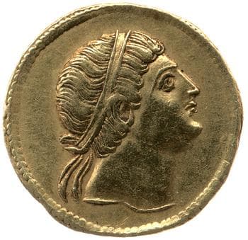 obverse of Constantine I RIC VII 147