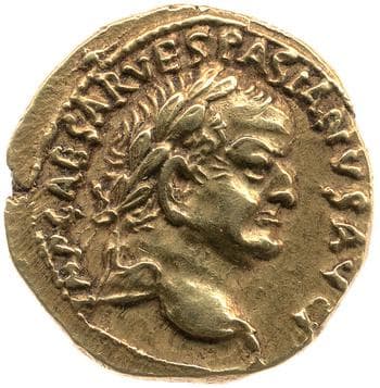 obverse of Vespasian RIC II 1526