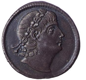 obverse of Constantius II RIC VIII 15