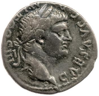 obverse of Vespasian RIC II 1487