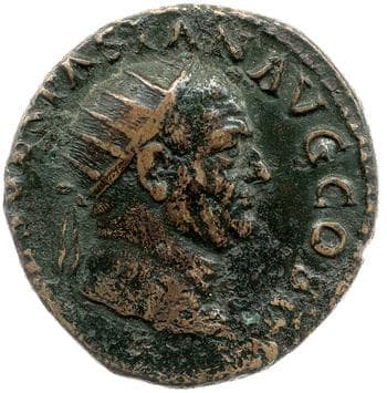 obverse of Vespasian RIC II 263