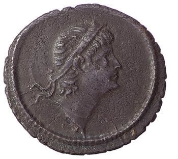 obverse of Constantine I RIC VII 136