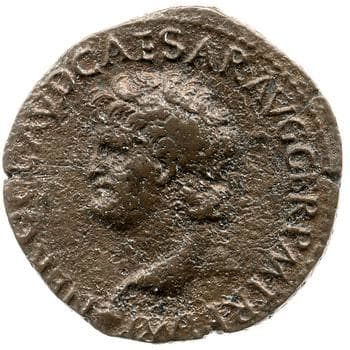 obverse of Nero RIC I² 463