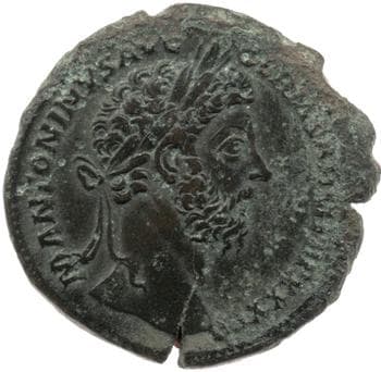 obverse of Marcus Aurelius RIC III 1162