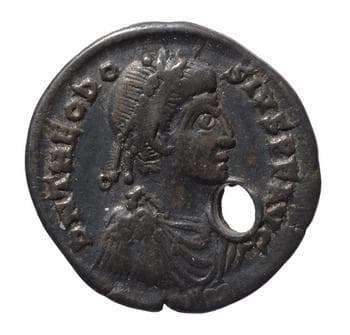 obverse of Valentinian II RIC IX 58B