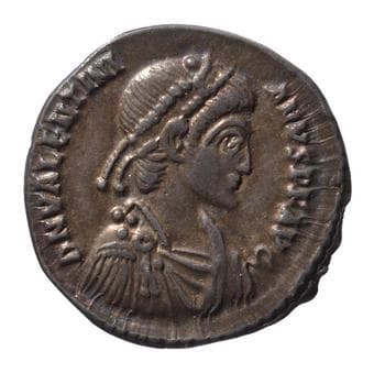 obverse of Valentinian II RIC IX 58A