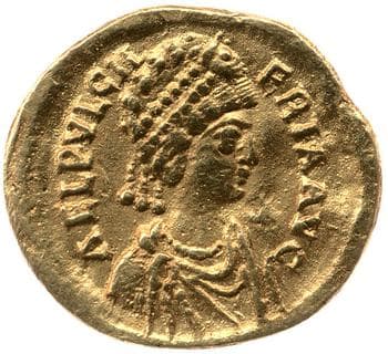 obverse of Theodosius II RIC X 211