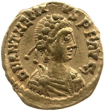 obverse of Anthemius RIC X 2842