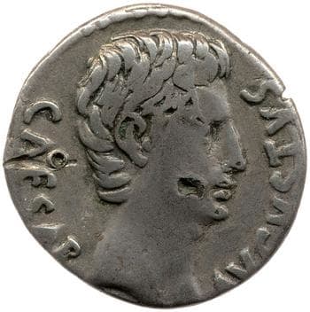 obverse of Augustus RIC I² 39A